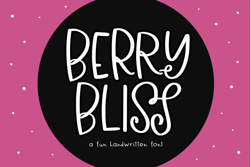 berry-bliss-quirky-handwritten-font
