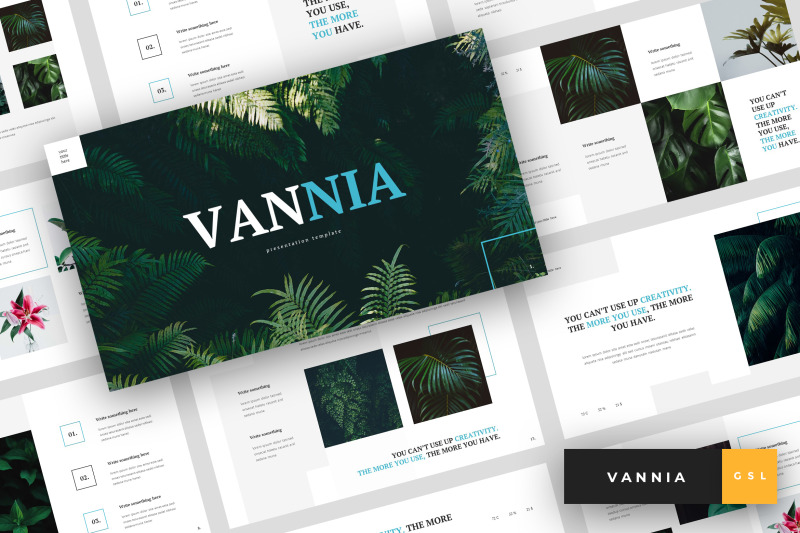 vannia-plant-google-slides-template