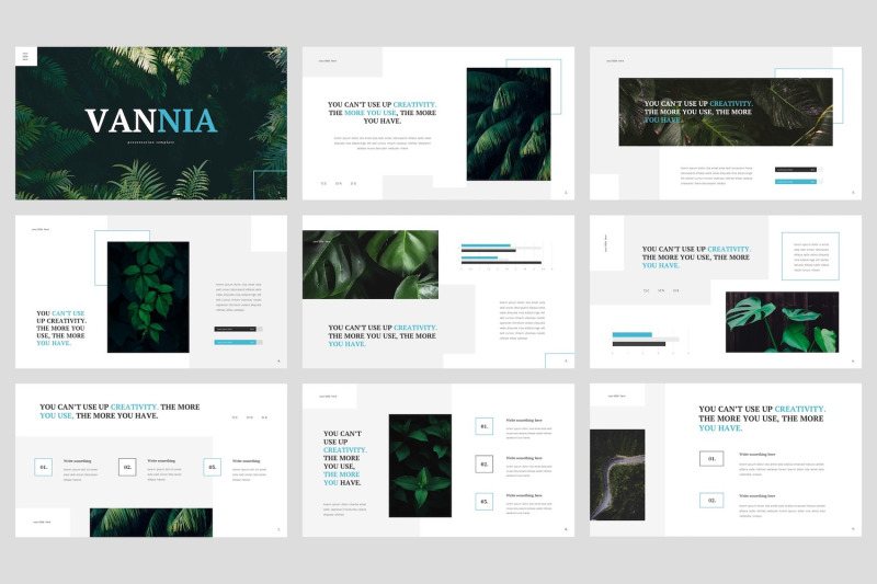 vannia-plant-google-slides-template