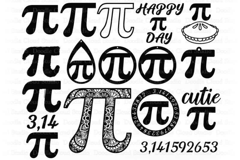 Download Pi Symbol Mathematics SVG, Happy Pi Day SVG Cut Files ...