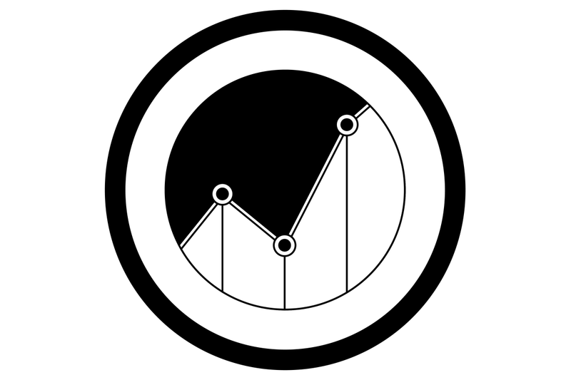 statistics-graph-icon-black-white-style