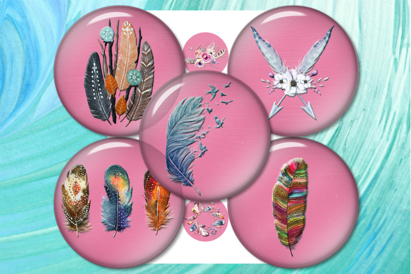 dreamcatcher-feather-pendants-magnets
