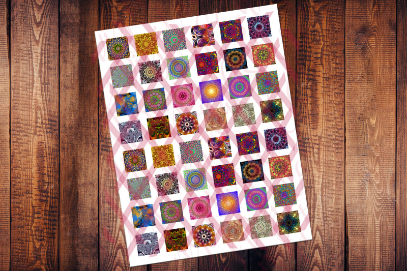 mandala-kaleidoscope-images-digital-collage-sheet-squares