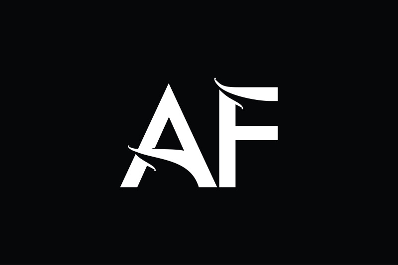af-monogram-logo-design