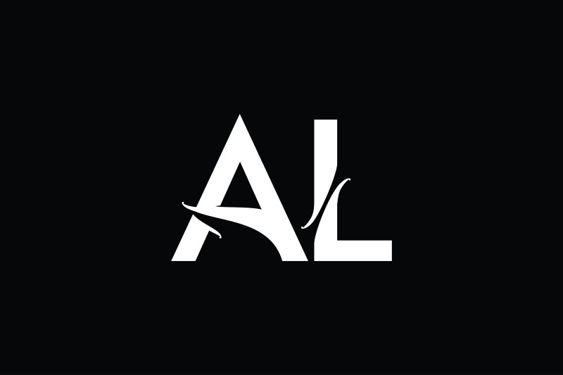 al-monogram-logo-design