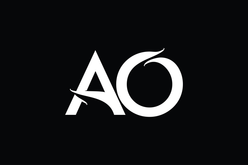 ao-monogram-logo-design