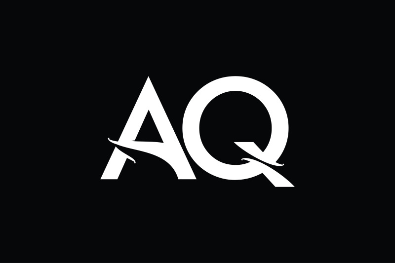 aq-monogram-logo-design