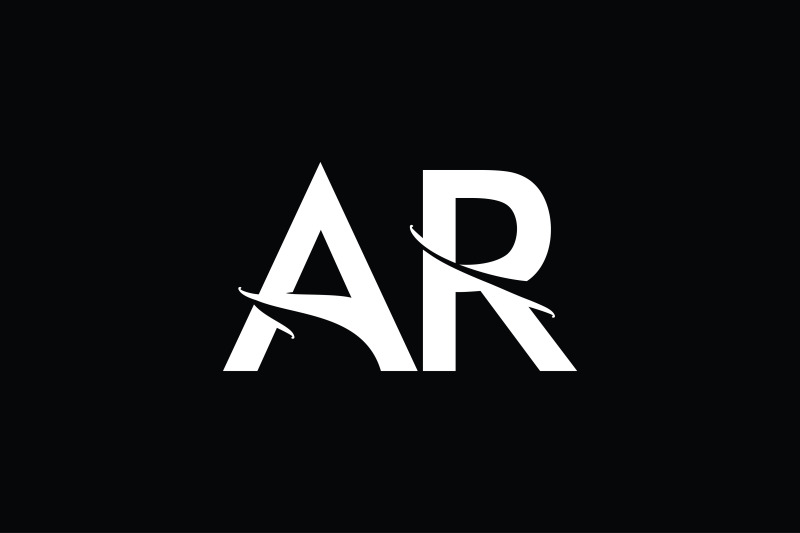 ar-monogram-logo-design