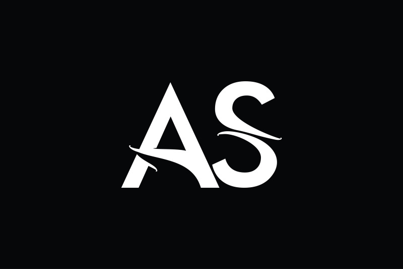 as-monogram-logo-design