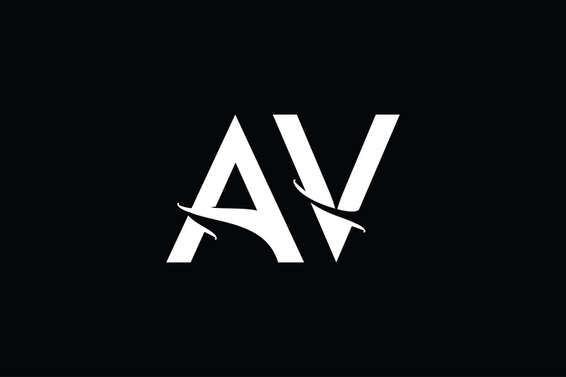 av-monogram-logo-design