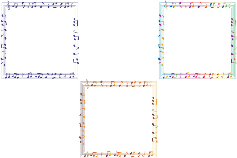 music-frames-vector-ai-and-eps-and-png