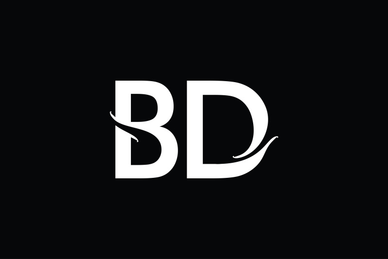 bd-monogram-logo-design