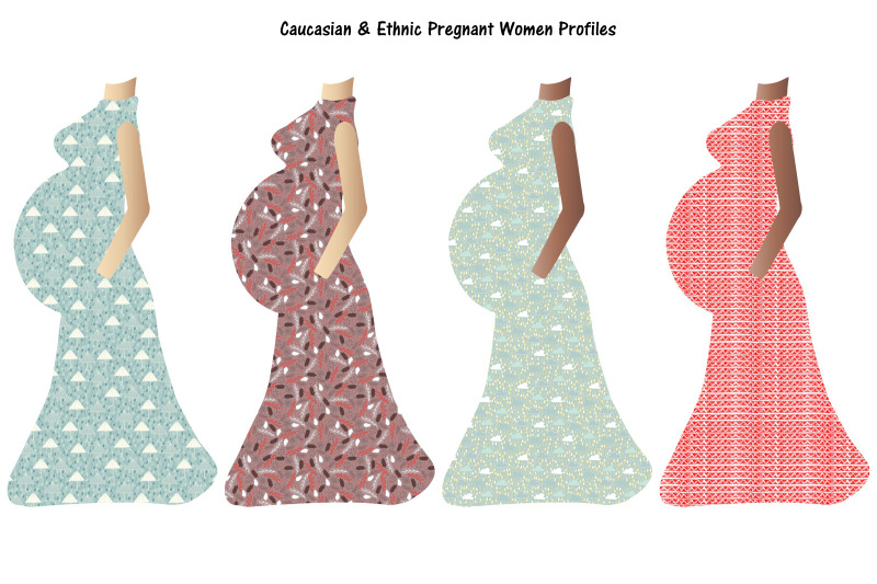 pregnant-women-with-peek-a-boo-babies-ai-eps-png
