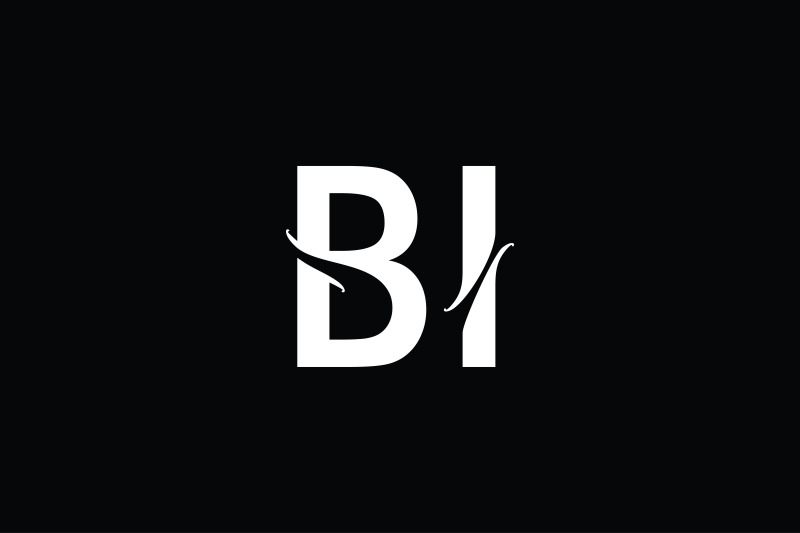 bi-monogram-logo-design