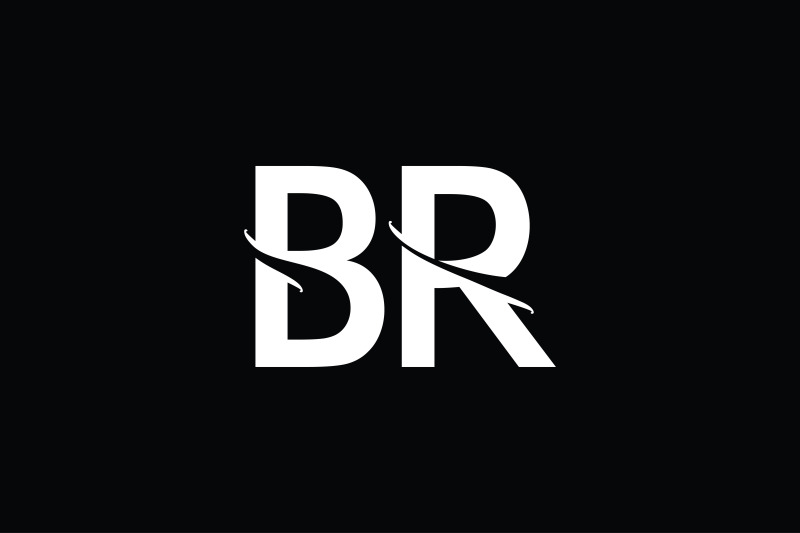 br-monogram-logo-design