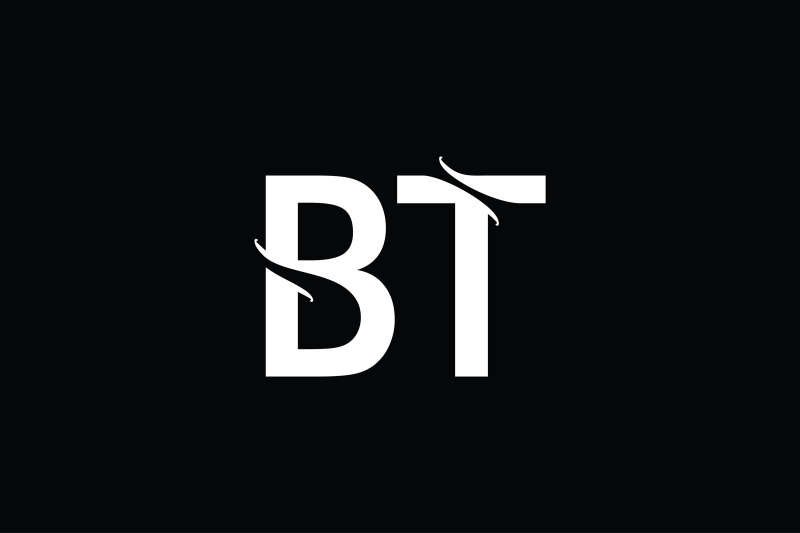 bt-monogram-logo-design