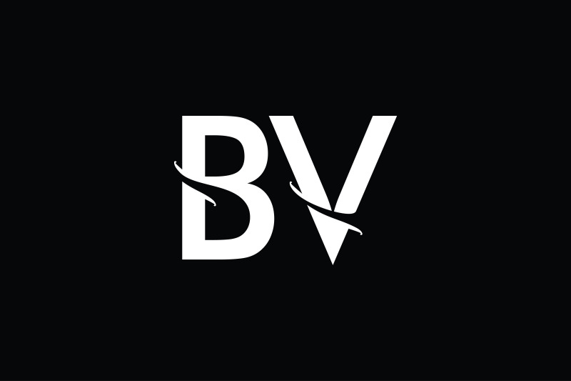 bv-monogram-logo-design