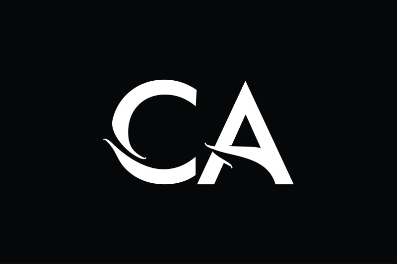 ca-monogram-logo-design