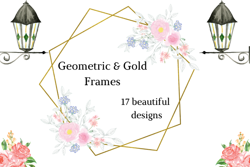 frames-with-delicate-flowers-wedding-romantic-frame