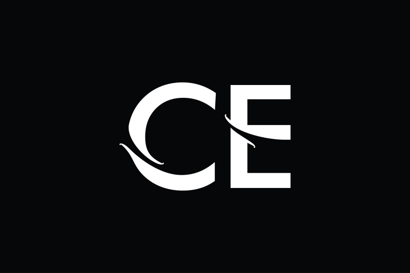 ce-monogram-logo-design