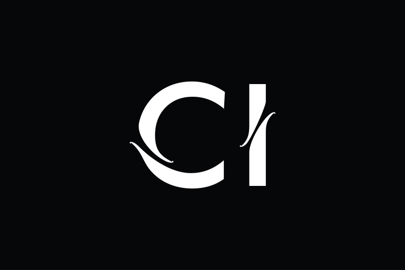 ci-monogram-logo-design