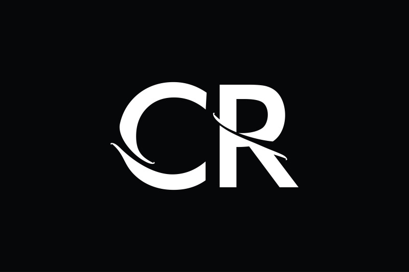 CR Monogram Logo Design By Vectorseller TheHungryJPEG