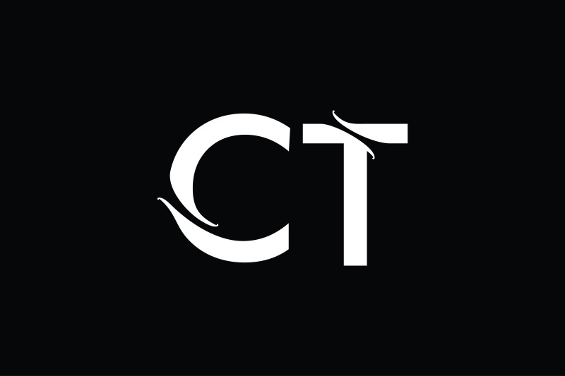 ct-monogram-logo-design