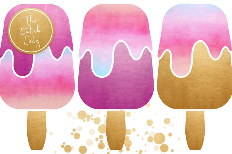 summer-icecream-amp-popsicle-clipart-set