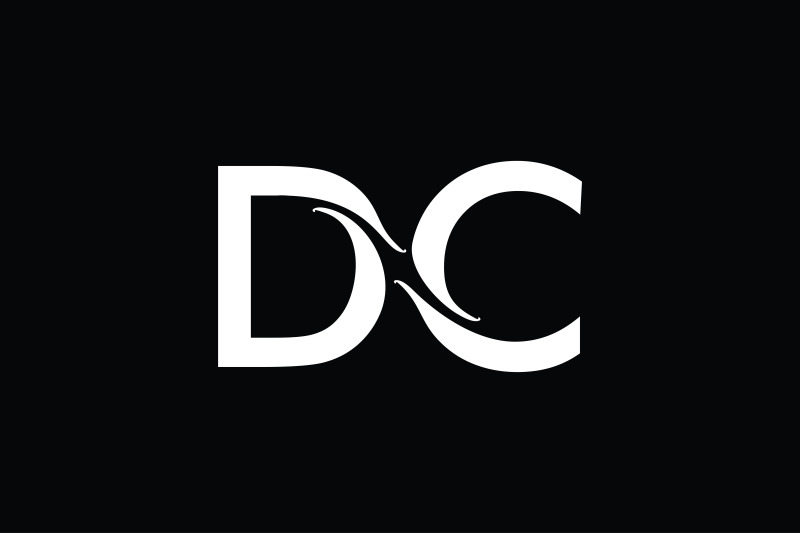 dc-monogram-logo-design