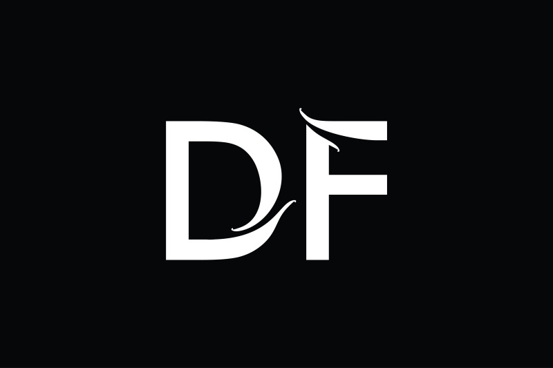df-monogram-logo-design
