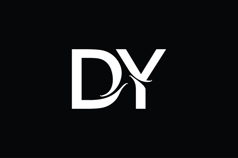 dy-monogram-logo-design