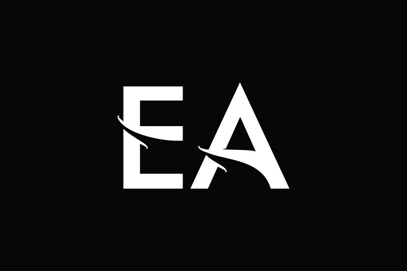 ea-monogram-logo-design