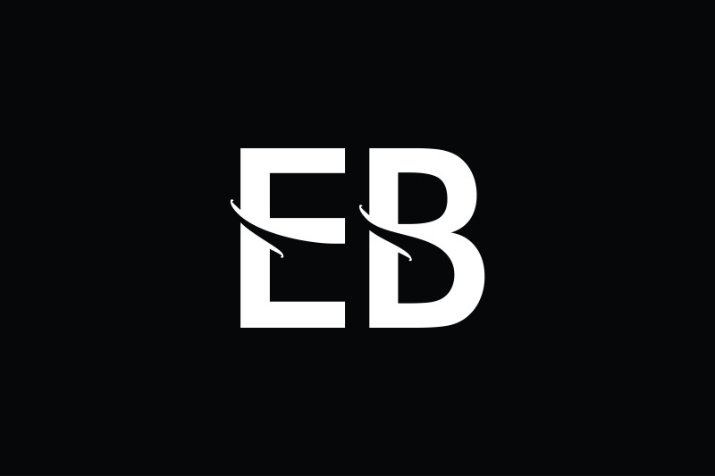 eb-monogram-logo-design
