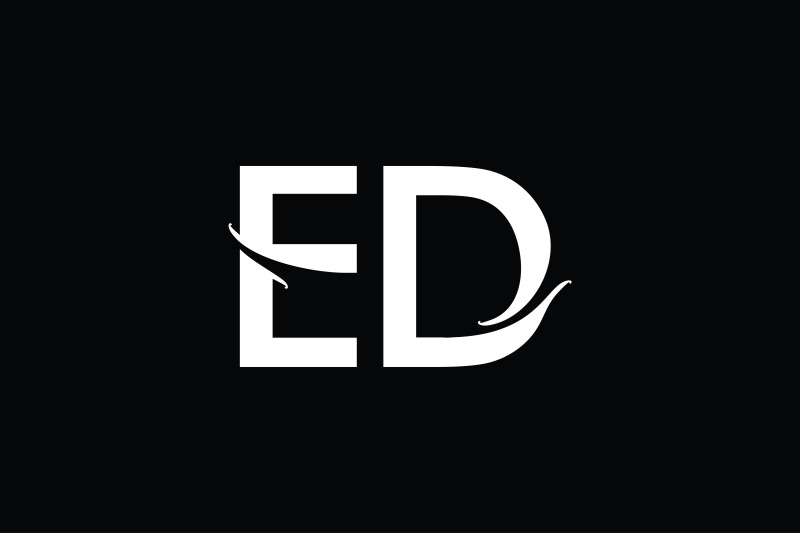 ed-monogram-logo-design