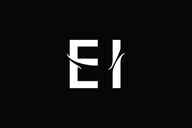 ei-monogram-logo-design