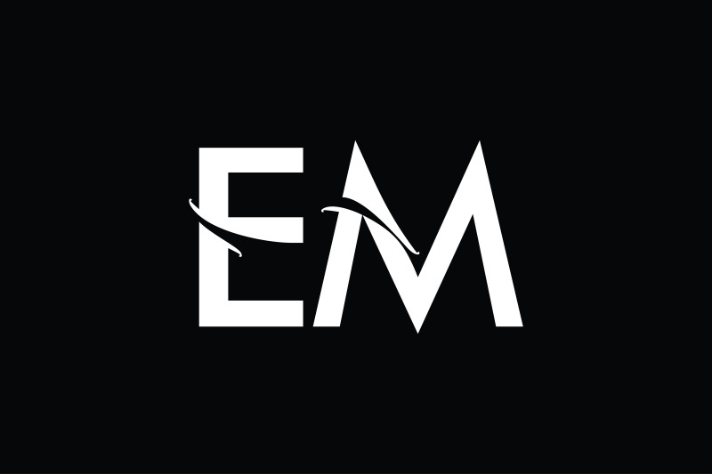 em-monogram-logo-design