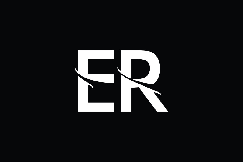 er-monogram-logo-design