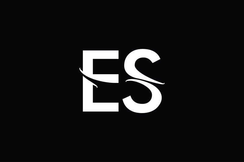 es-monogram-logo-design