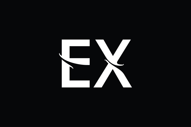 ex-monogram-logo-design