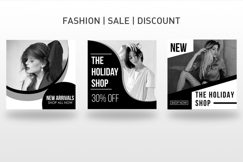 social-media-post-sale-holiday-black-collection-template