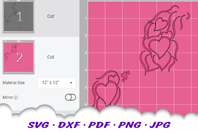 valentines-unicorn-hearts-svg-dxf-cut-files