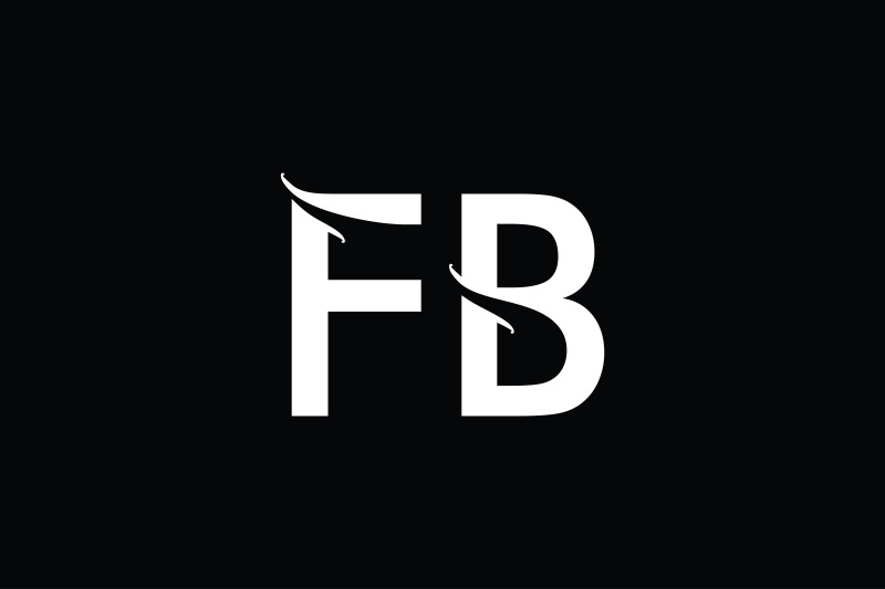 fb-monogram-logo-design