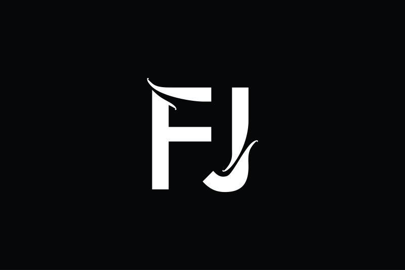 fj-monogram-logo-design