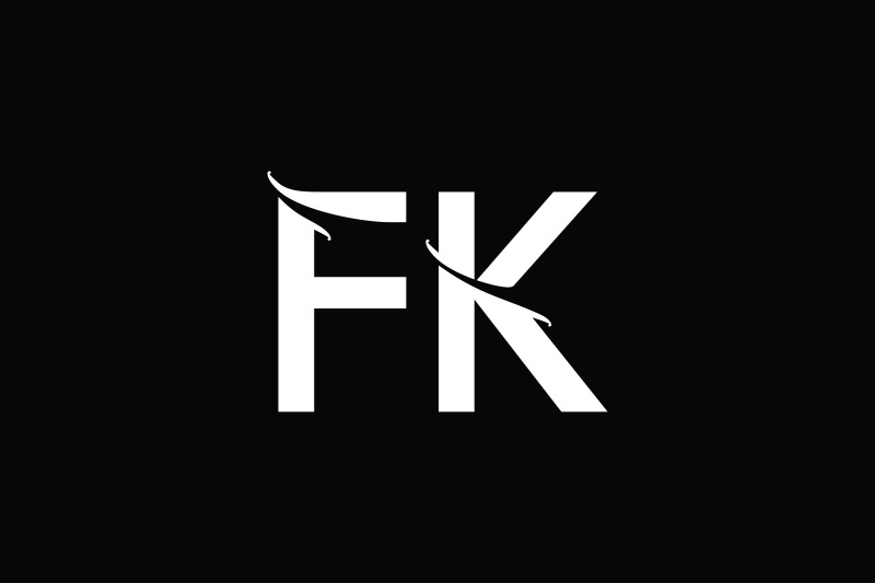 fk-monogram-logo-design