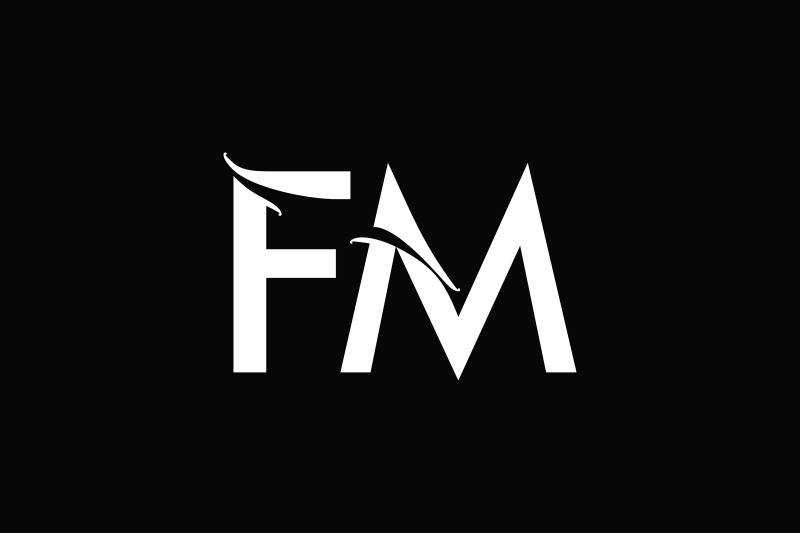fm-monogram-logo-design