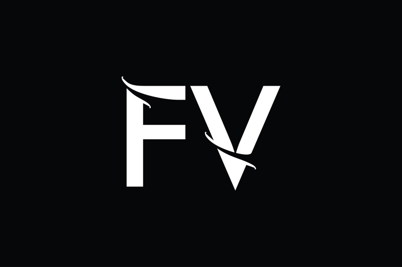 fv-monogram-logo-design