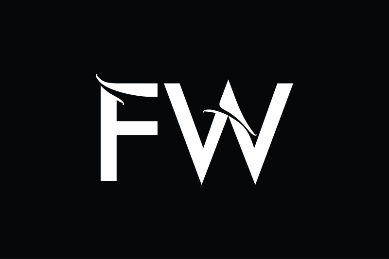 fw-monogram-logo-design