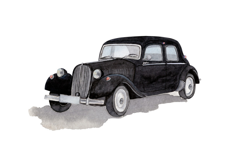 10-watercolor-classic-cars-clipart