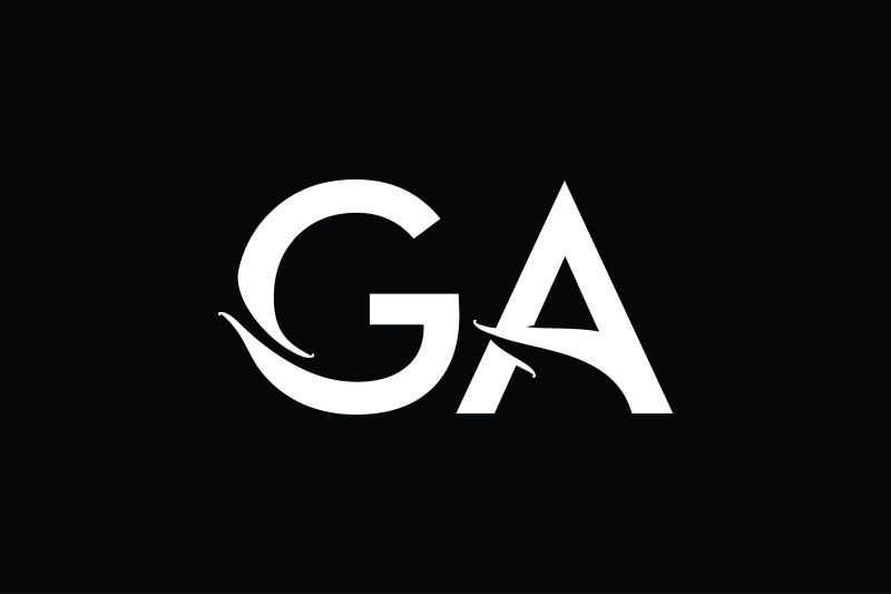 ga-monogram-logo-design