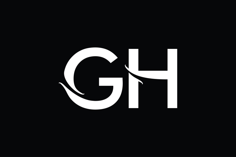 gh-monogram-logo-design